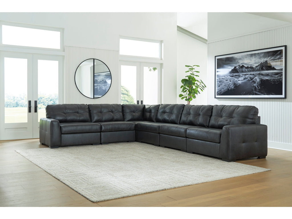 Brindley Pier Fog 6-Piece Sectional