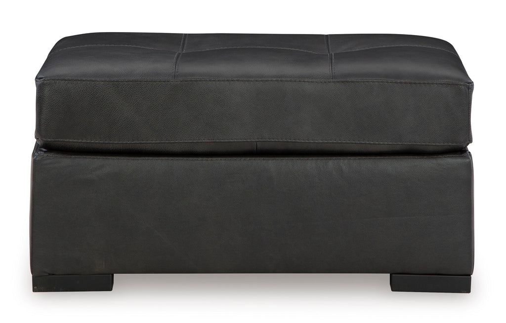 Brindley Pier Fog Oversized Accent Ottoman