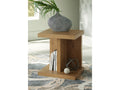 Brinstead Light Brown Chairside End Table