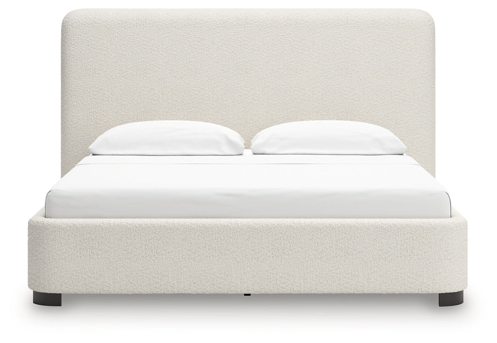 Brintstreet Beige Cal King Upholstered Bed