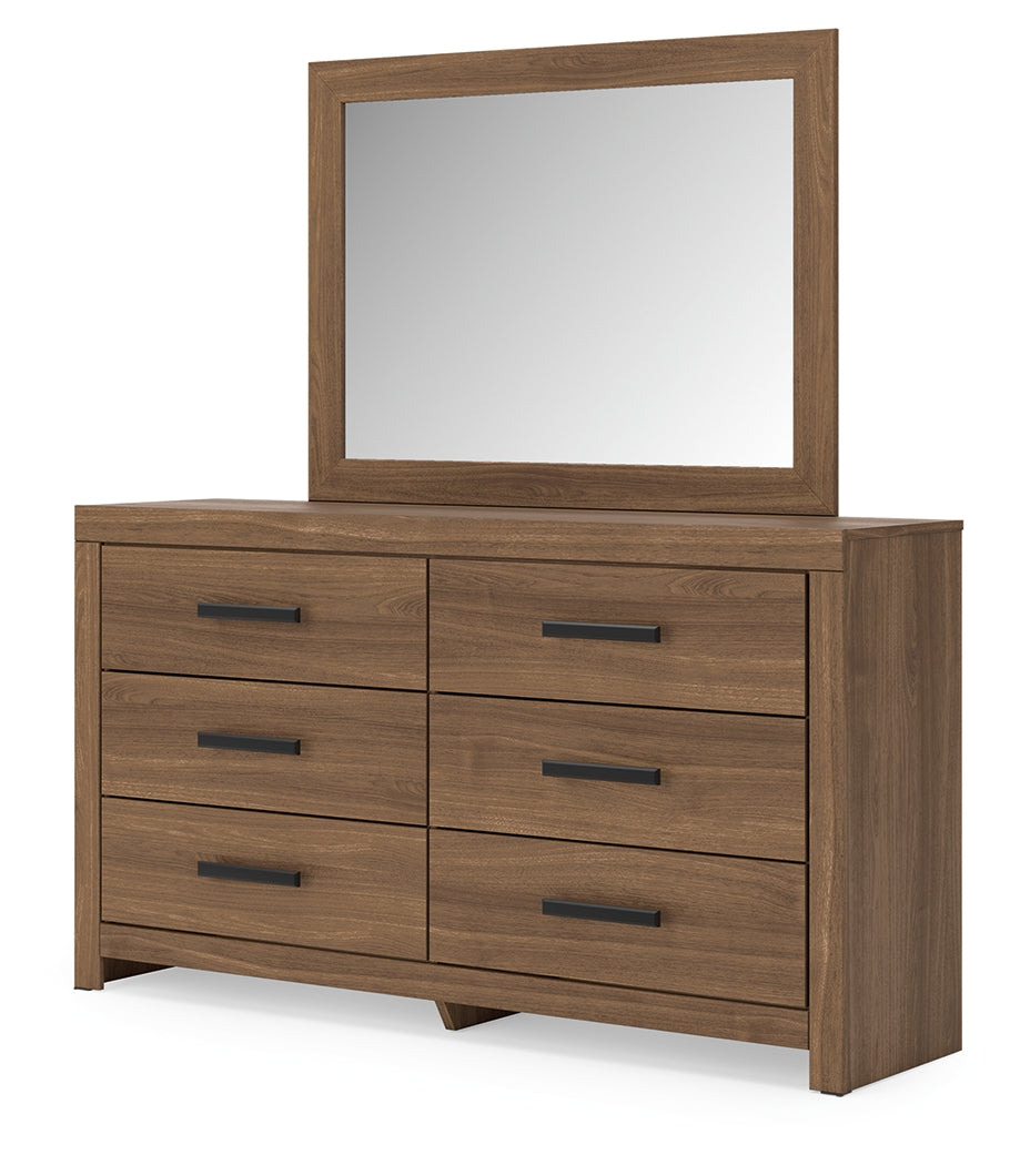Broachmyn Auburn Full Panel Bed, Dresser and Mirror