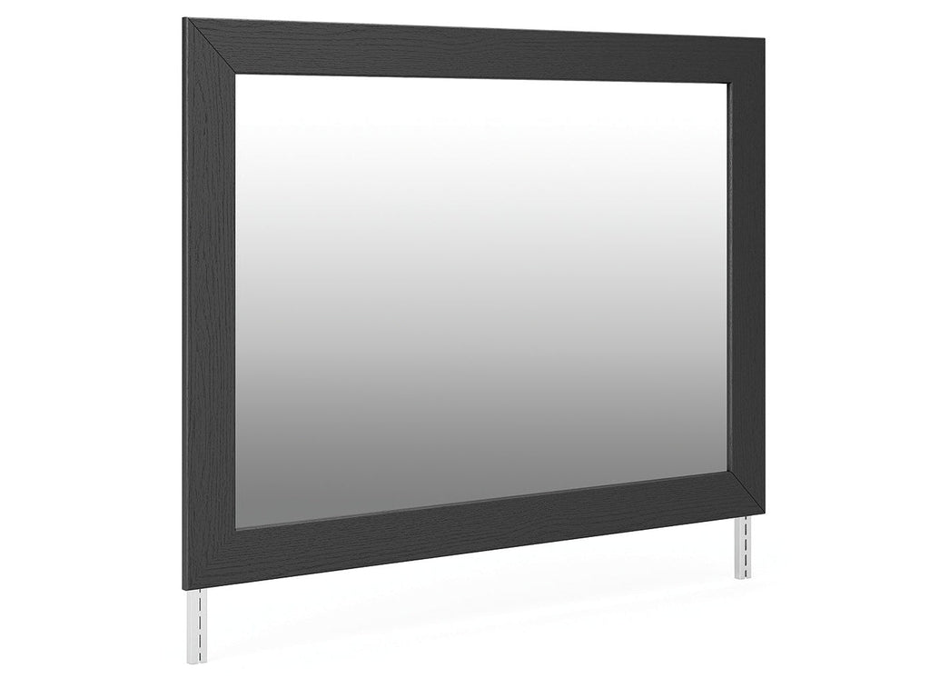 Broachmyn Black Bedroom Mirror