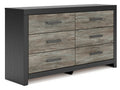 Broachmyn Black/Gray Dresser