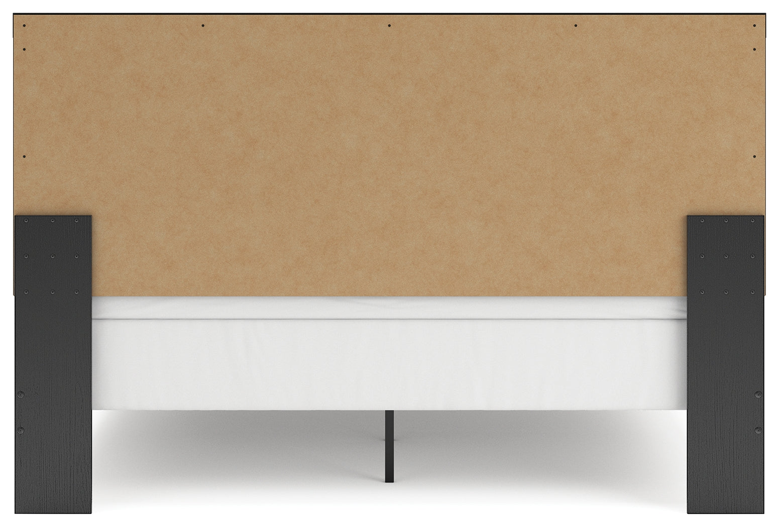 Broachmyn Black/Gray King Panel Bed
