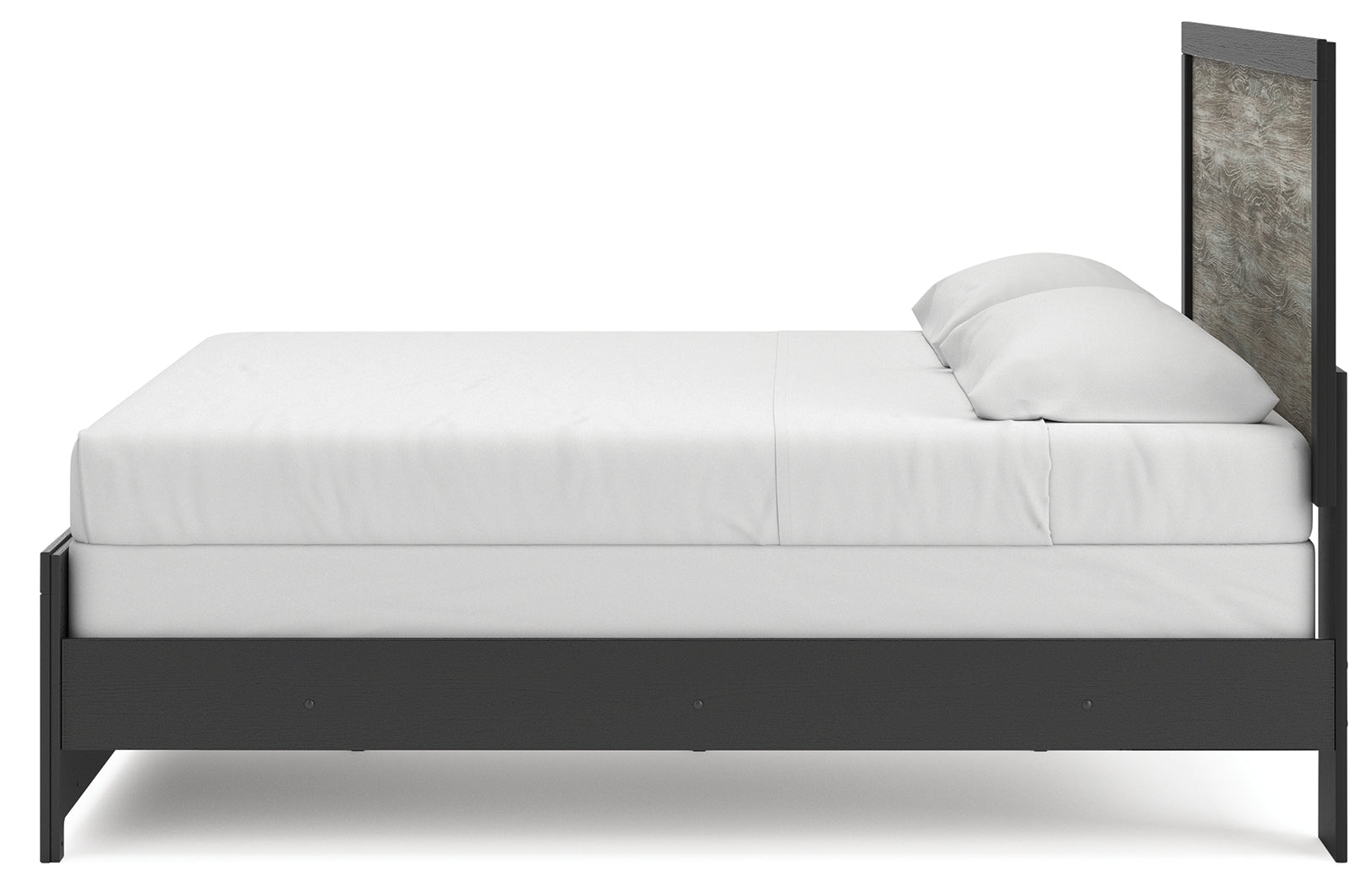 Broachmyn Black/Gray King Panel Bed