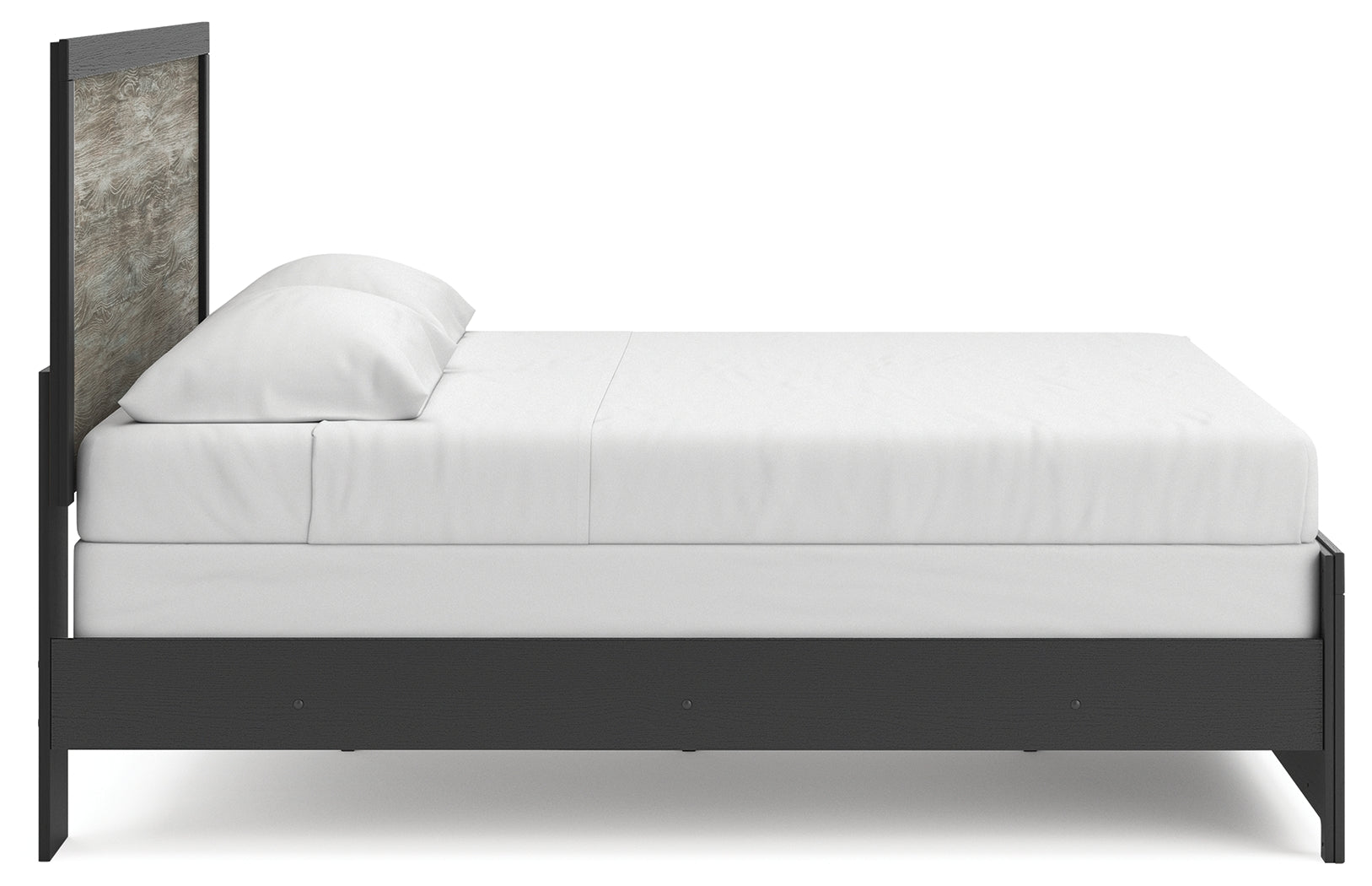 Broachmyn Black/Gray King Panel Bed