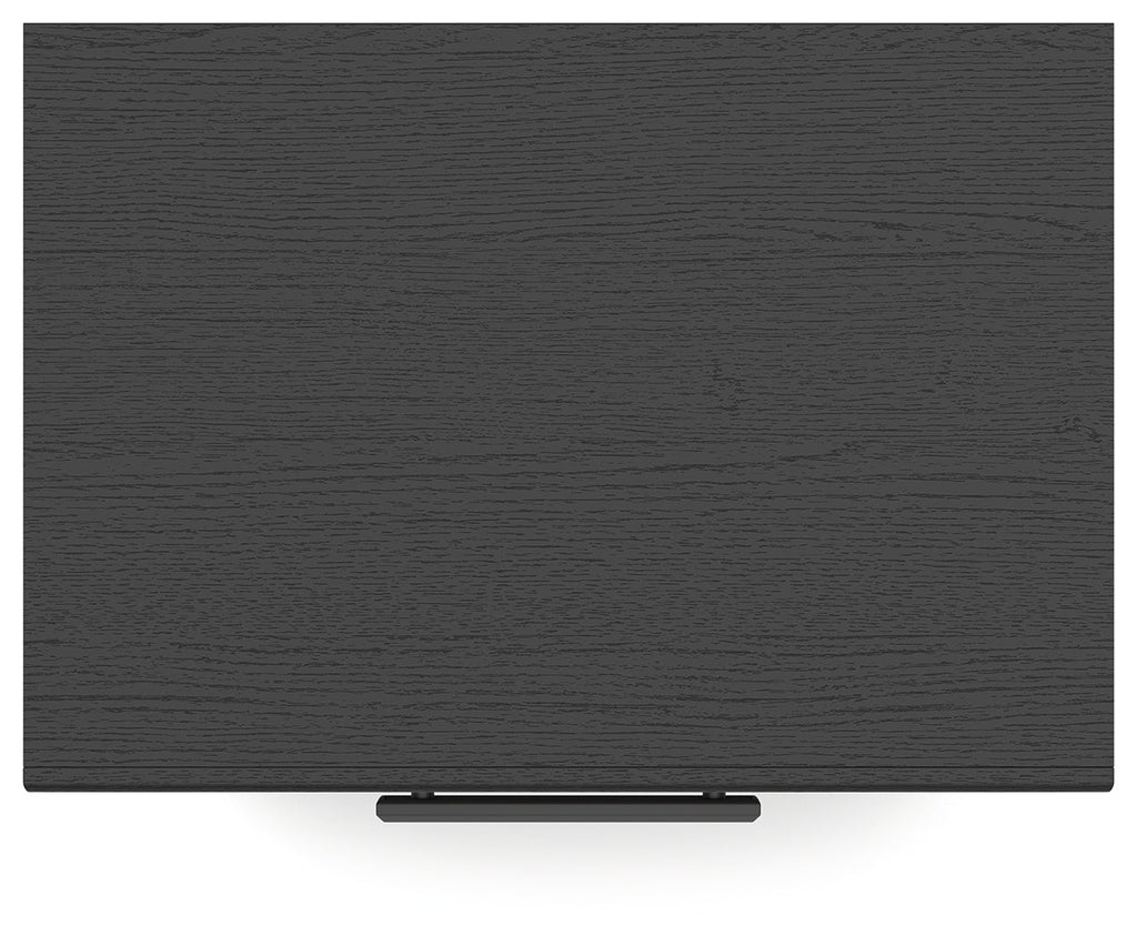 Broachmyn /Gray Queen Bookcase Panel Bed, Dresser, Mirror and Nightstand, Black