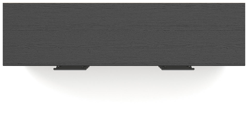 Broachmyn Black/Gray Queen Panel Bed, Dresser and Nightstand