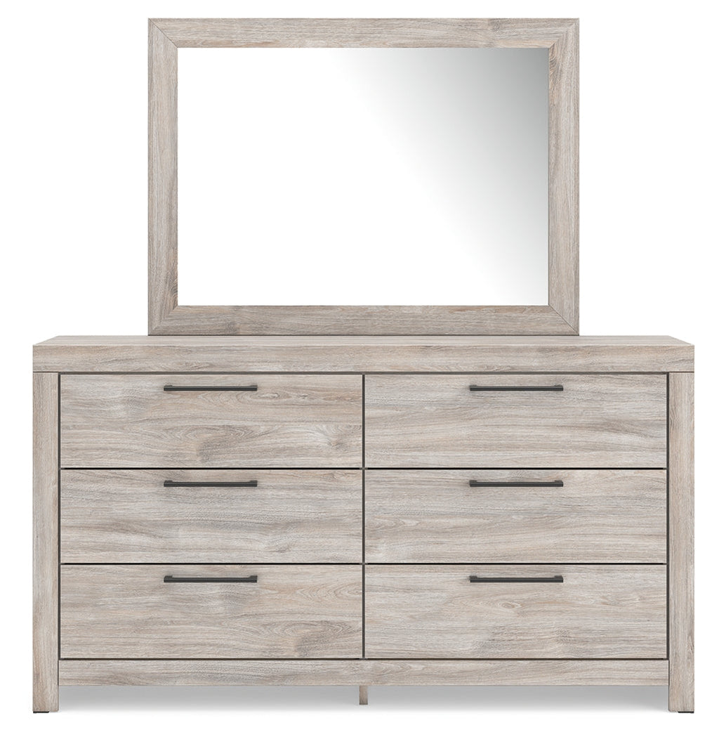 Broachmyn Gray Dresser and Mirror