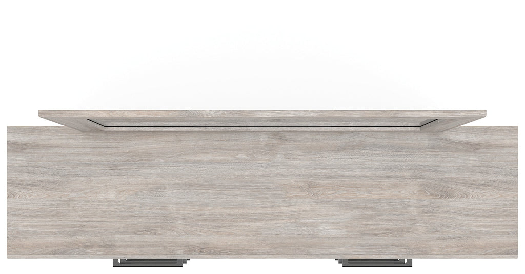 Broachmyn Gray Dresser and Mirror