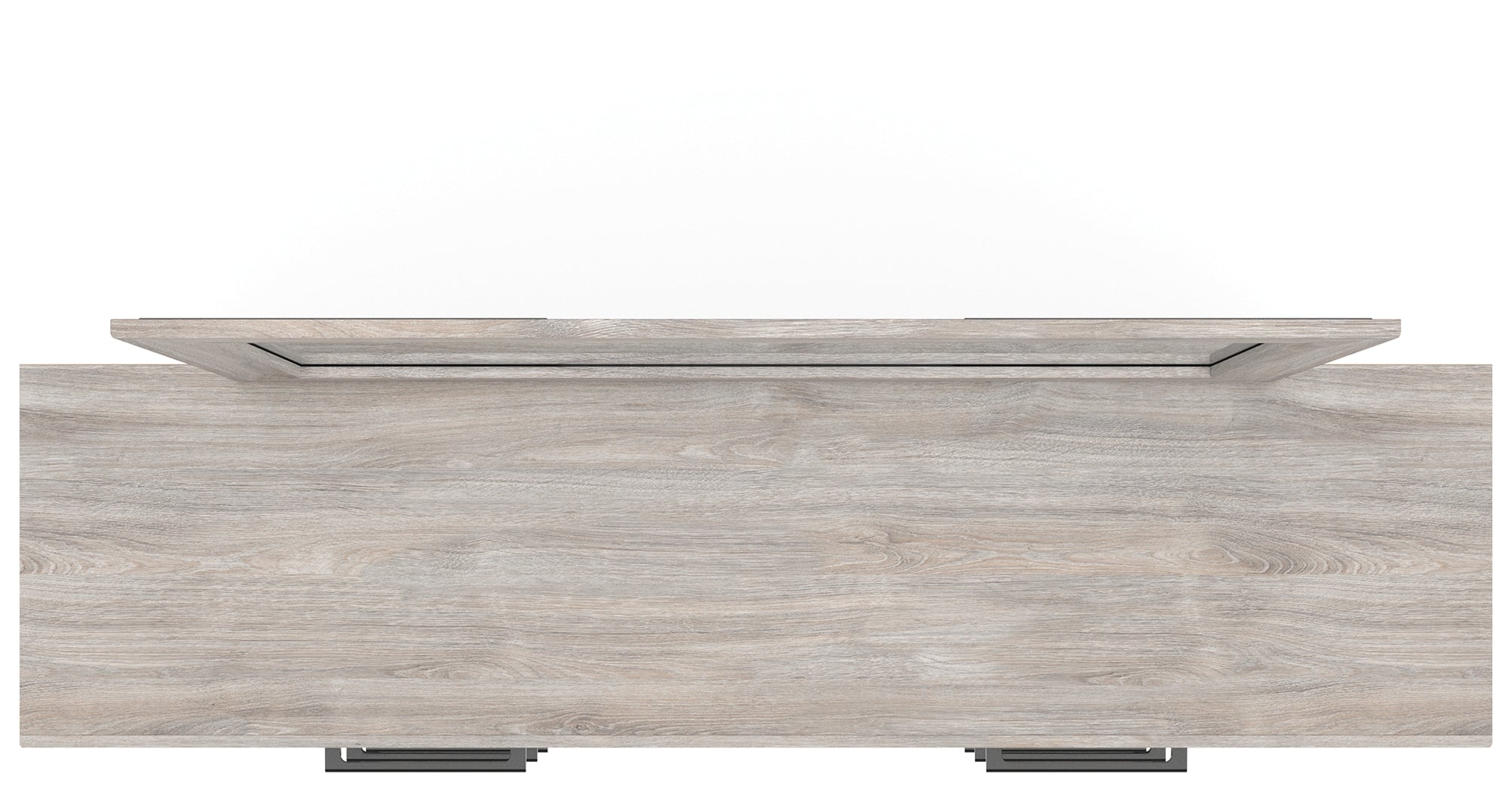 Broachmyn Gray Full Panel Bed, Dresser and Mirror