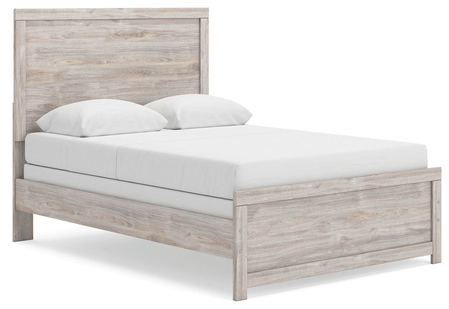 Broachmyn Gray Full Panel Bed, Dresser and Mirror
