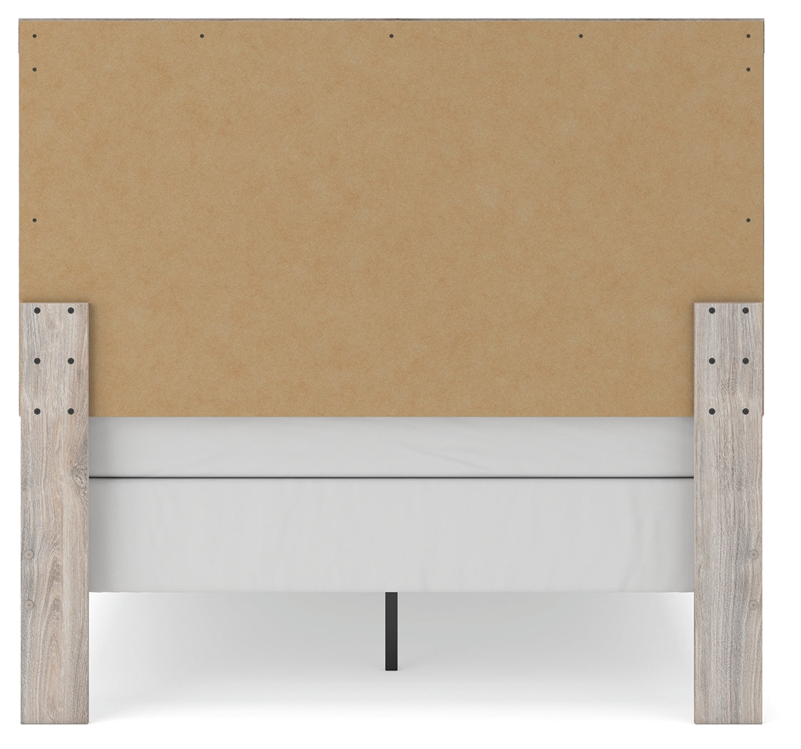 Broachmyn Gray Full Panel Bed, Dresser and Mirror