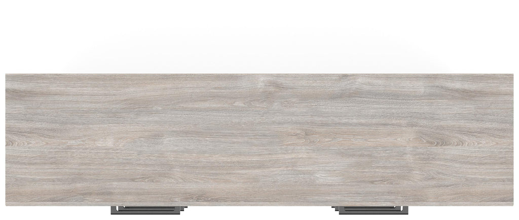Broachmyn Gray King Panel Bed, Dresser and Nightstand