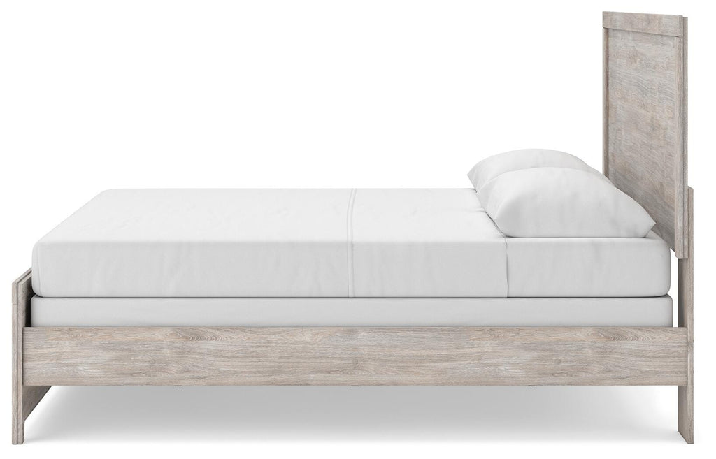 Broachmyn Gray King Panel Bed, Dresser and Nightstand