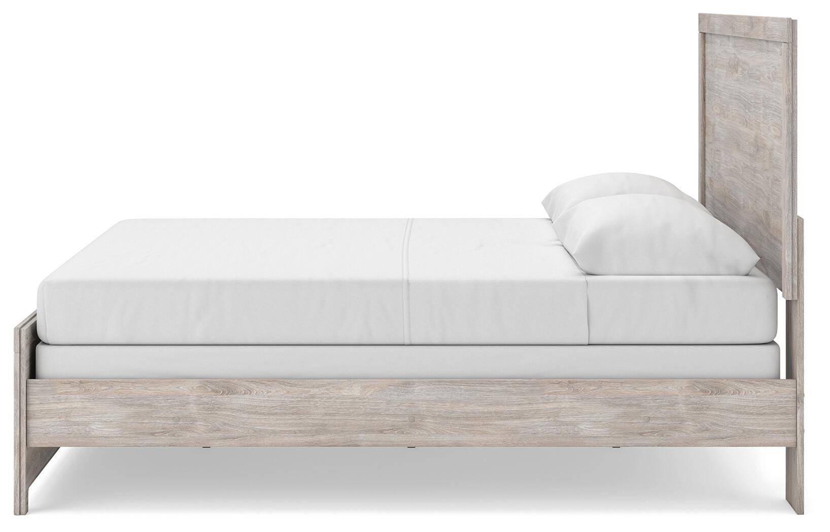 Broachmyn Gray King Panel Bed, Dresser and Nightstand