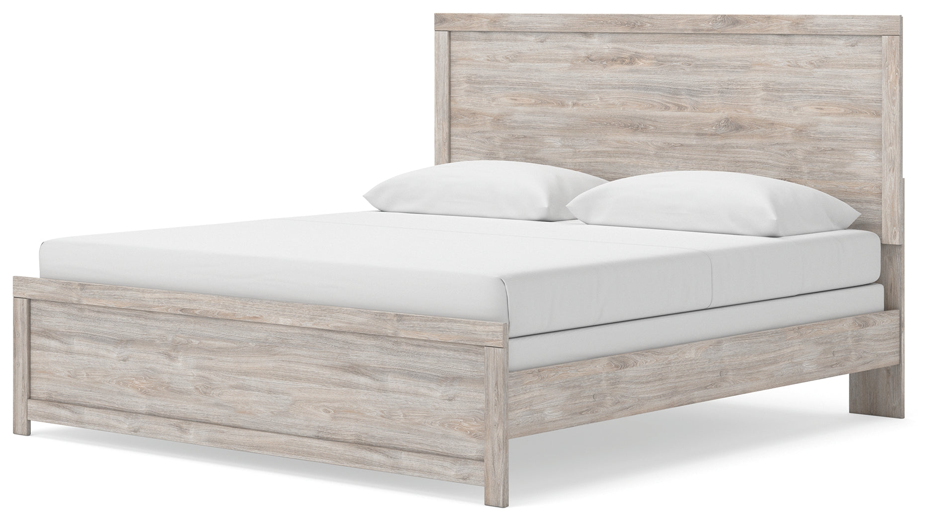 Broachmyn Gray King Panel Bed