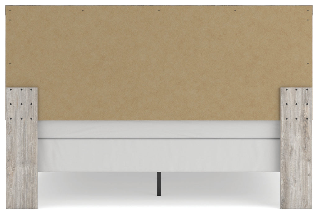 Broachmyn Gray King Panel Bed