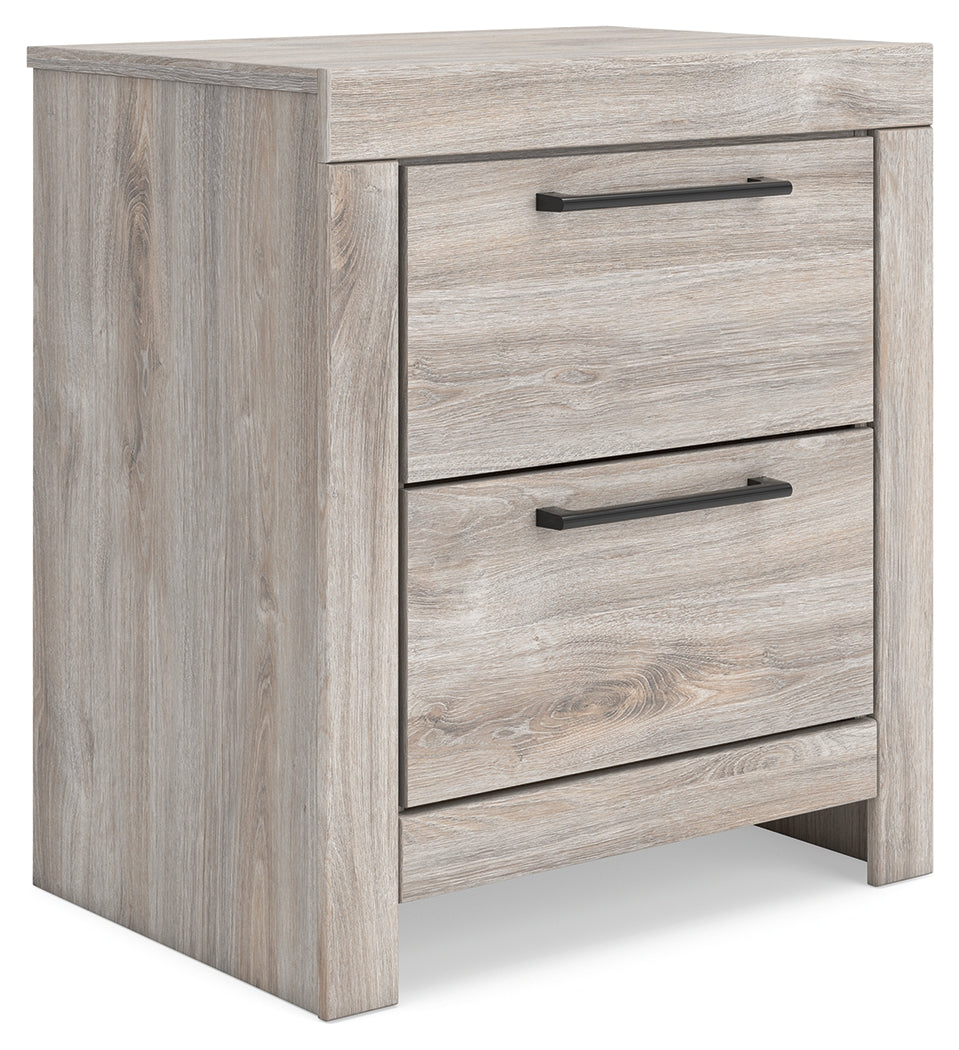 Broachmyn Gray Nightstand