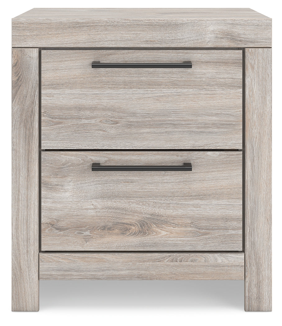 Broachmyn Gray Queen Panel Bed, Dresser and Nightstand