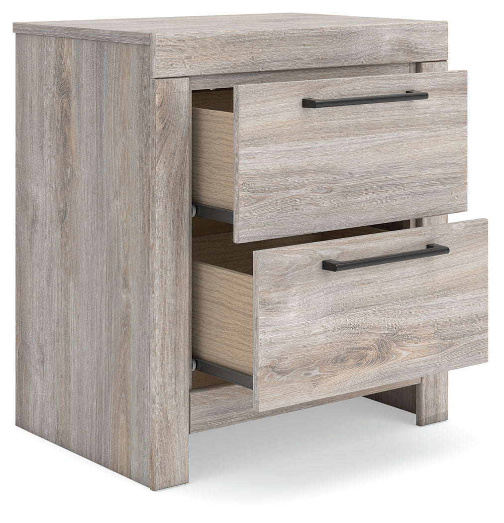 Broachmyn Gray Queen Panel Bed, Dresser and Nightstand