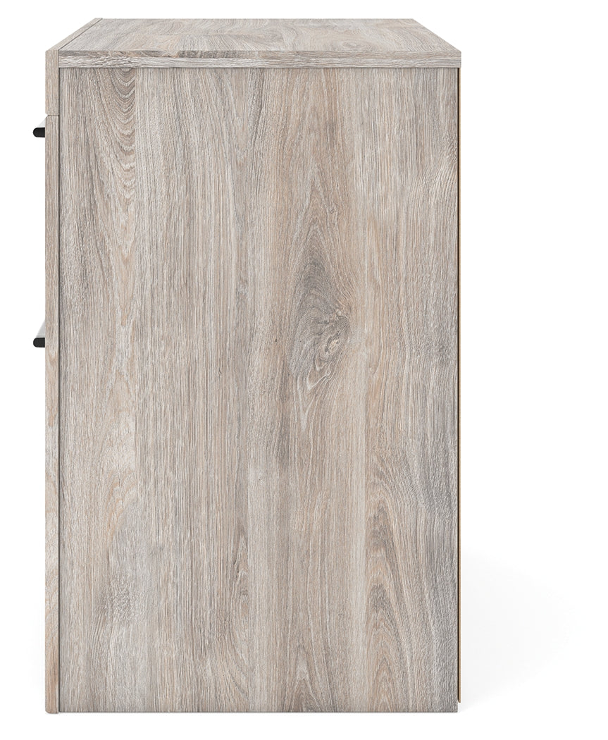 Broachmyn Gray Queen Panel Bed, Dresser and Nightstand