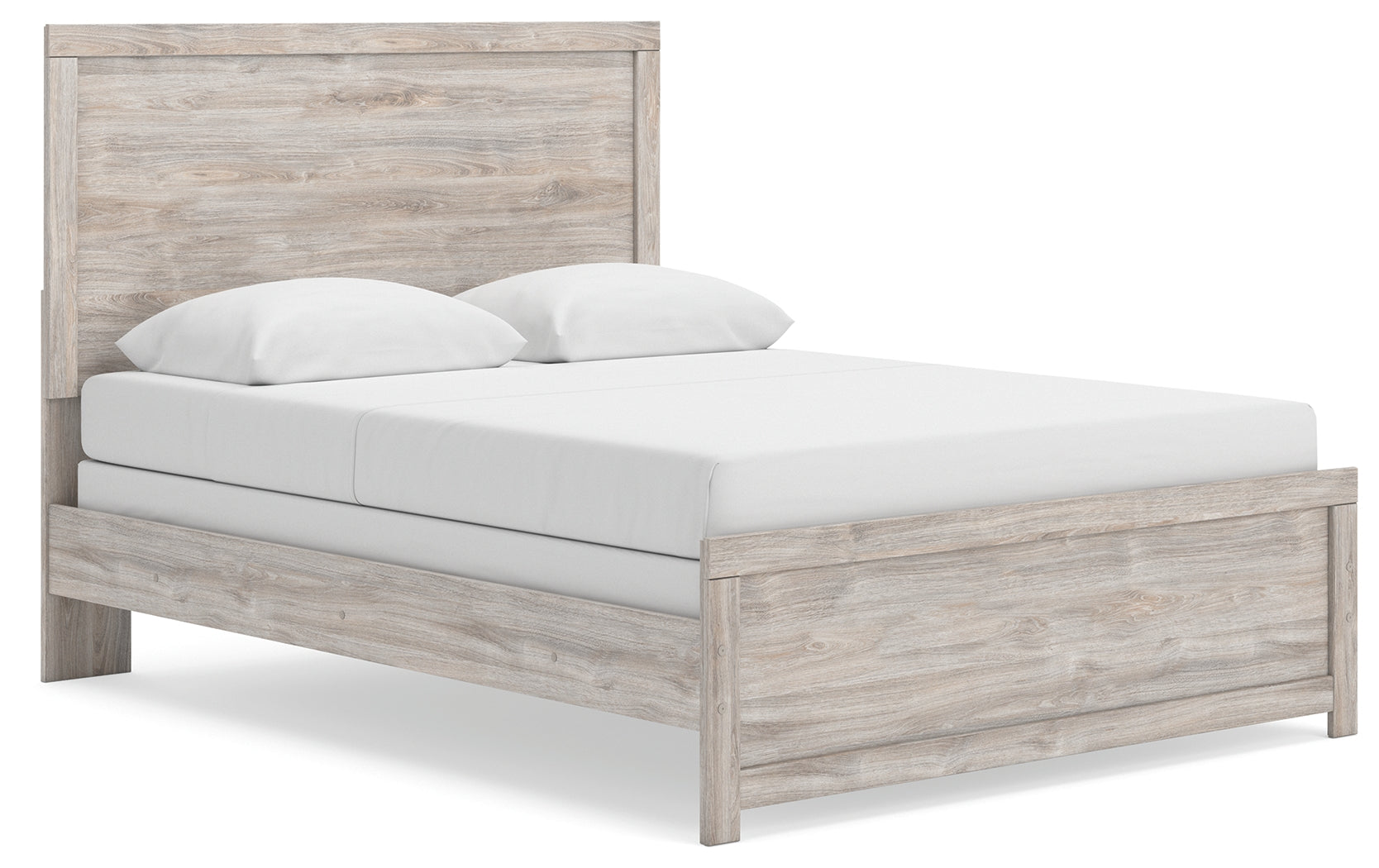 Broachmyn Gray Queen Panel Bed