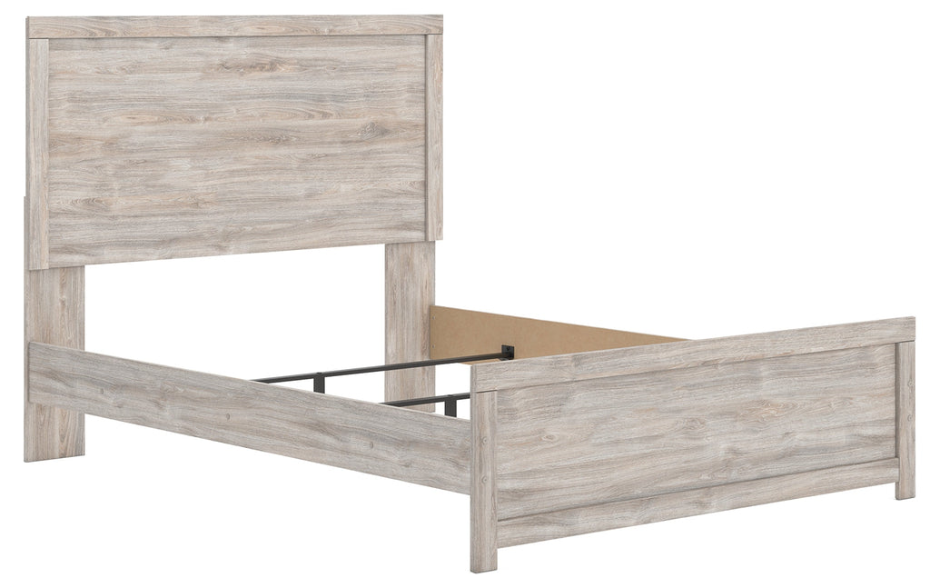Broachmyn Gray Queen Panel Bed