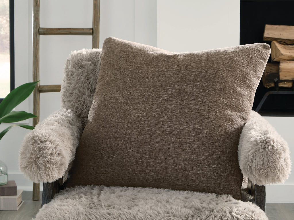 Brockbert Brown Pillow (Set of 4)