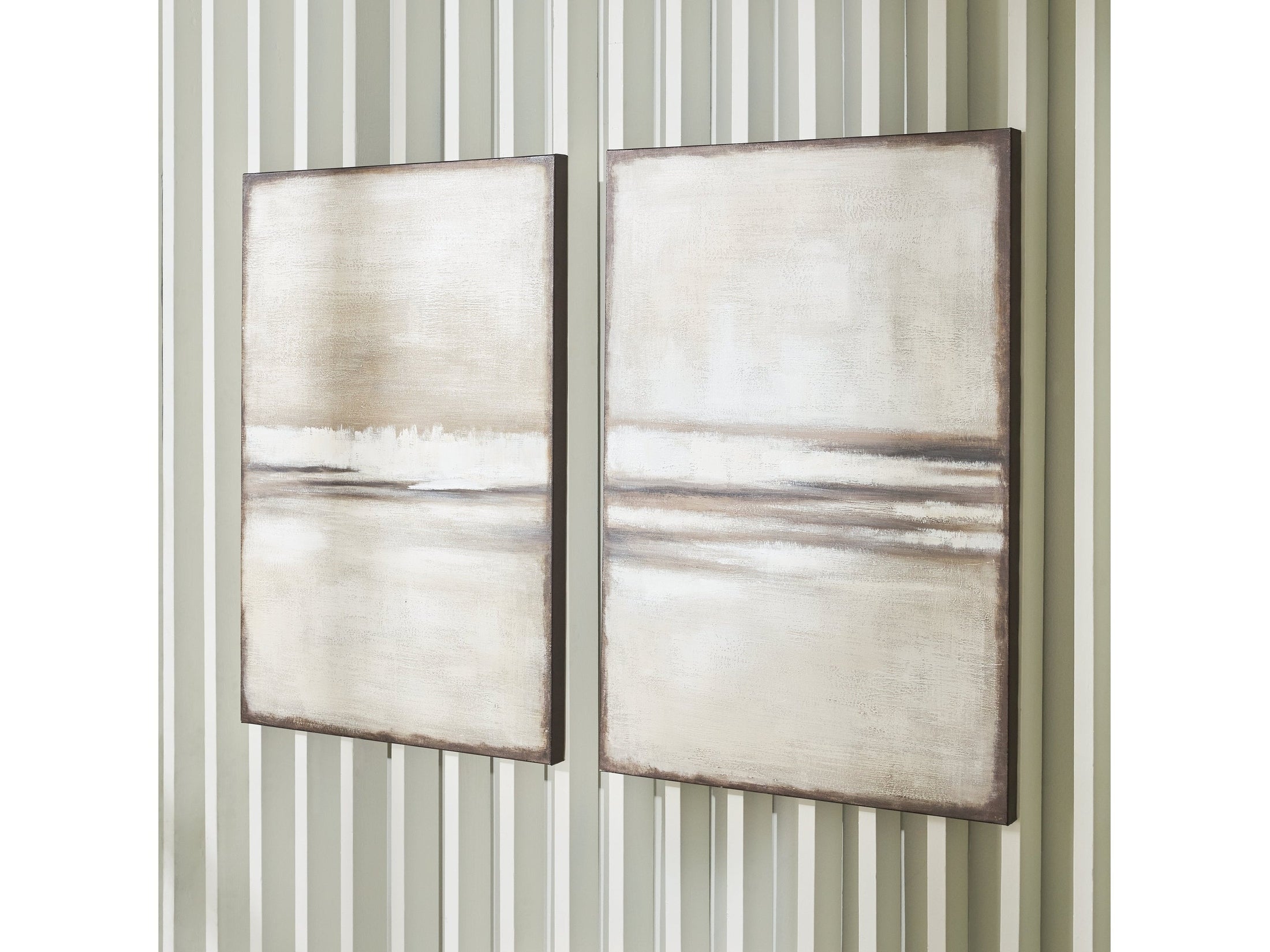 Brockdunn Tan/Brown Wall Art (Set of 2)
