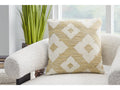 Brockner Next-Gen Nuvella Brown/Yellow Pillow (Set of 4)