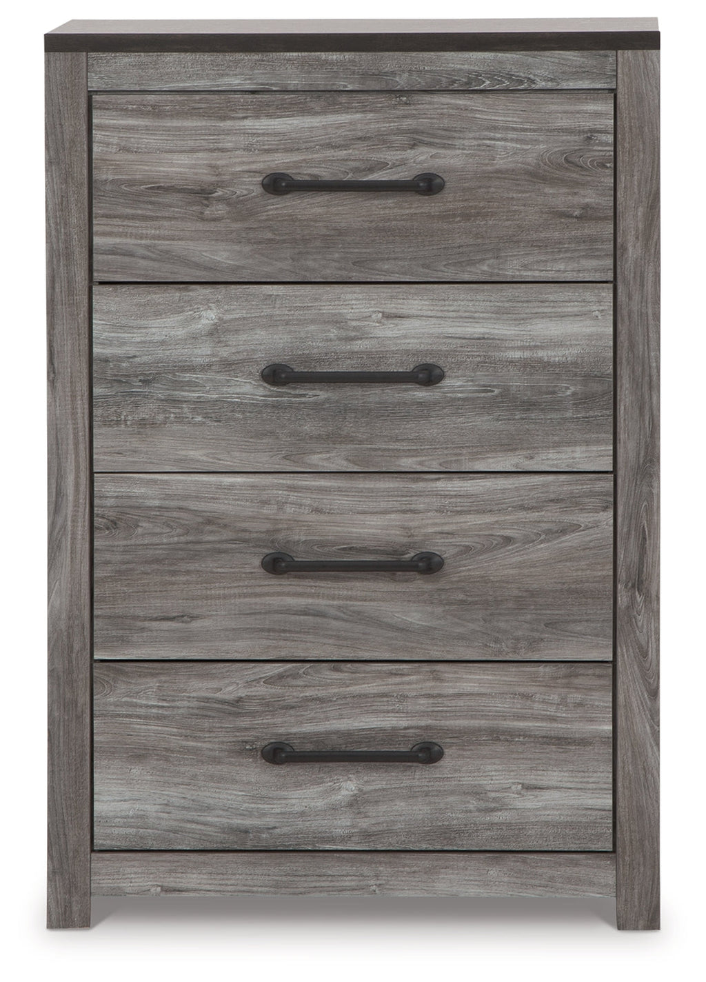 Bronyan Queen Panel Bedroom Set, Dark Gray