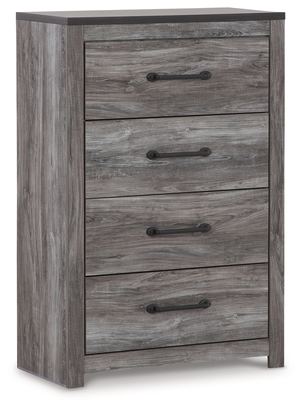 Bronyan Queen Panel Bedroom Set, Dark Gray