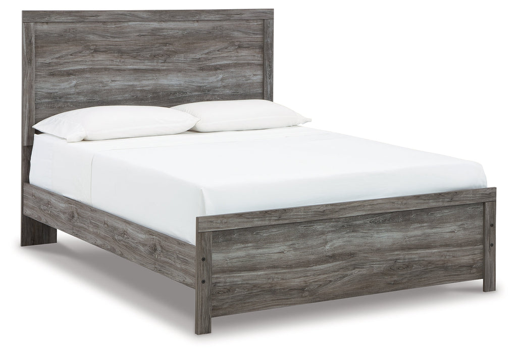 Bronyan Queen Panel Bedroom Set, Dark Gray