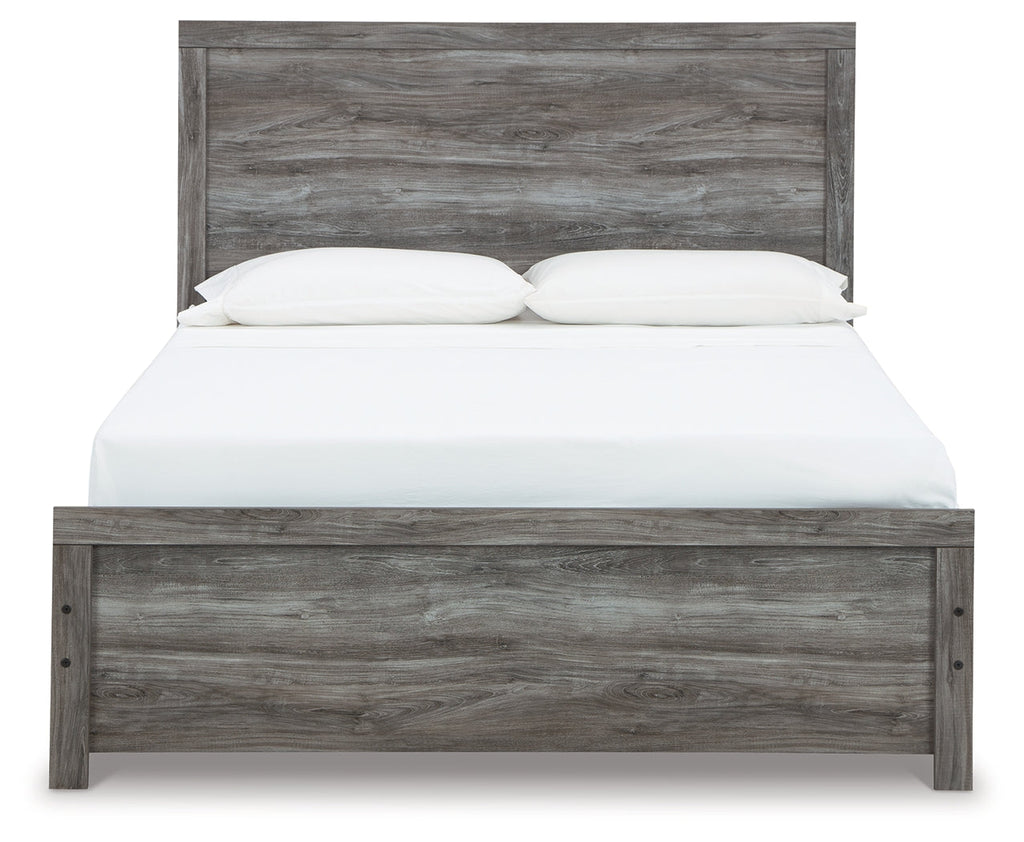 Bronyan Queen Panel Bedroom Set, Dark Gray