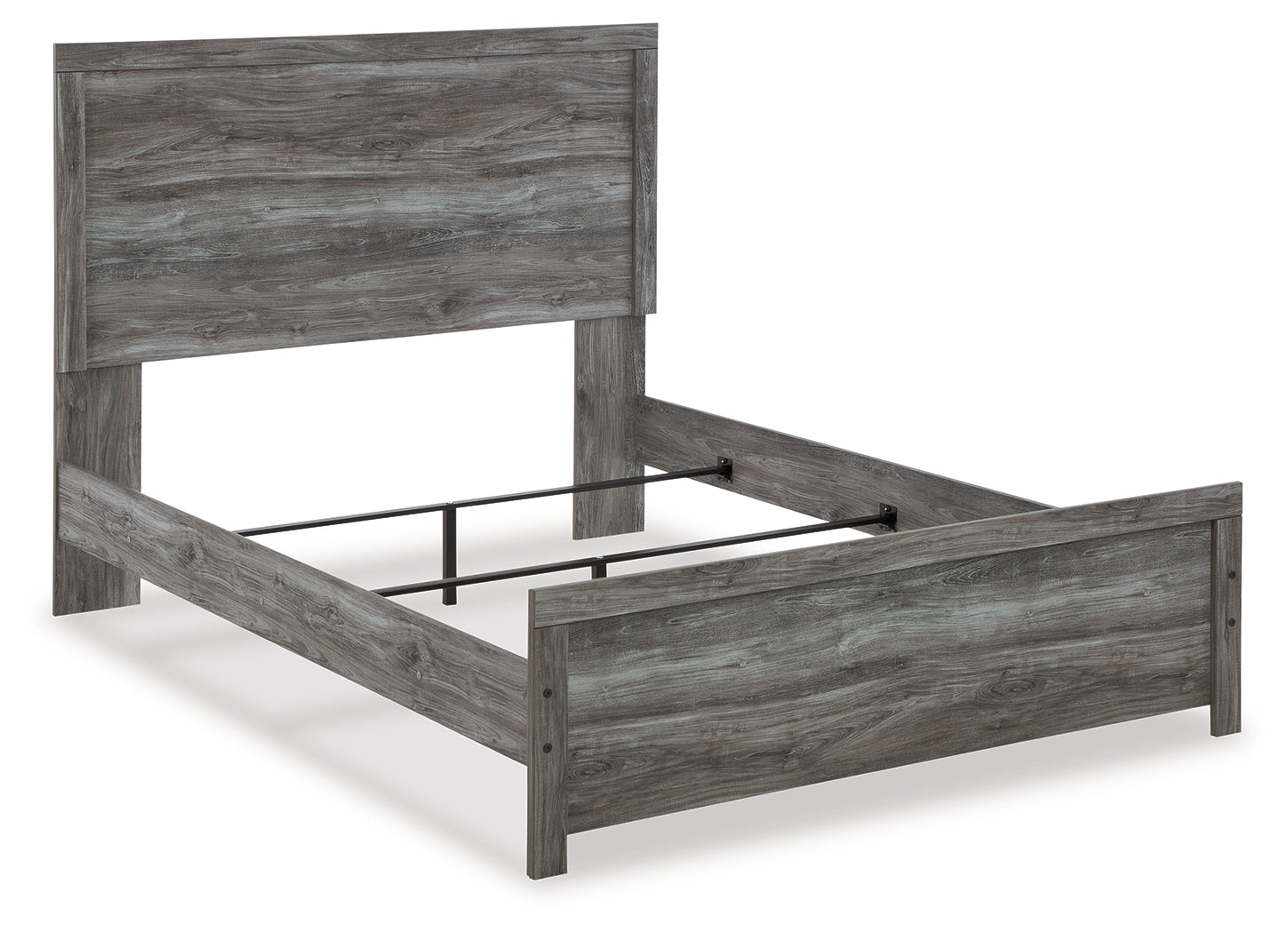 Bronyan Queen Panel Bedroom Set, Dark Gray