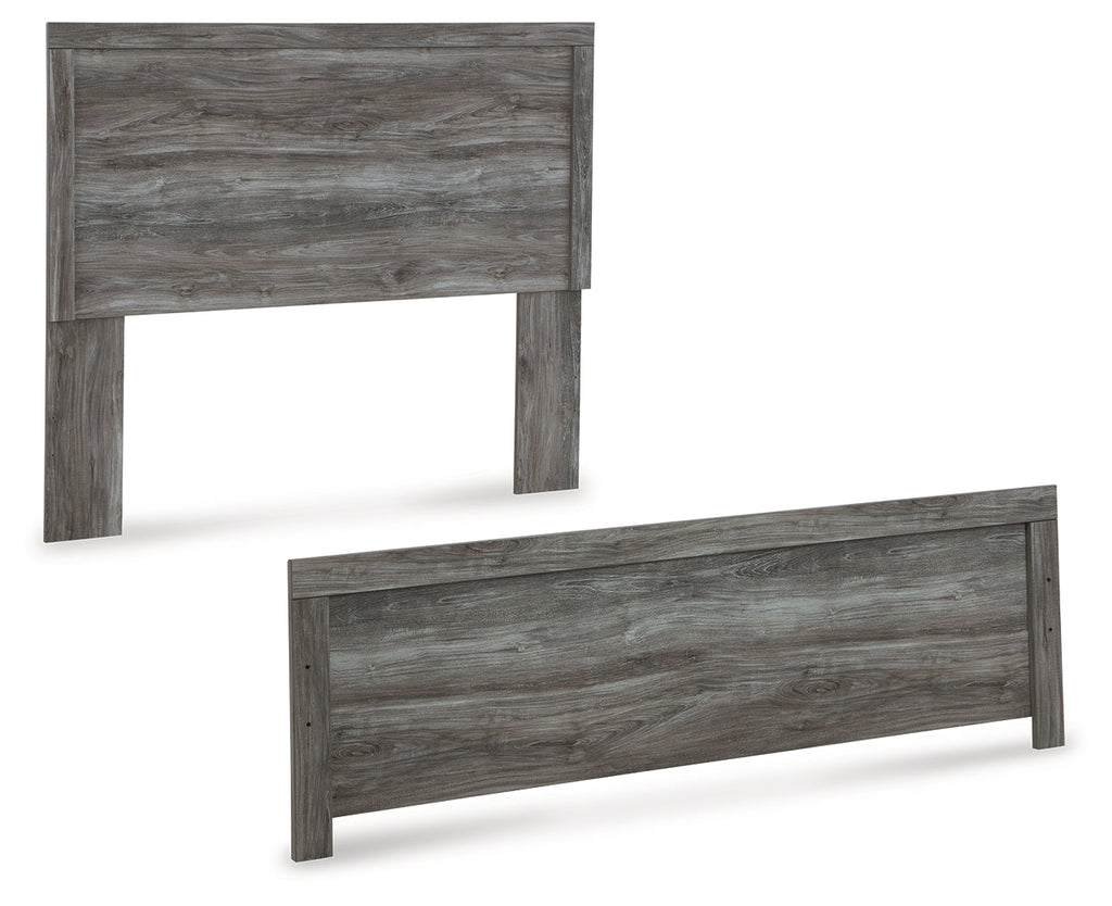 Bronyan Queen Panel Bedroom Set, Dark Gray