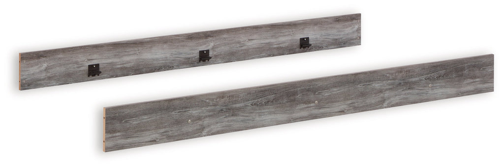 Bronyan Queen Panel Bedroom Set, Dark Gray
