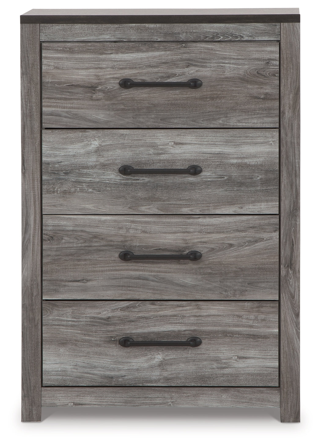 Bronyan King Panel Bed & Dresser & Mirror & Chest & 2 Nightstands