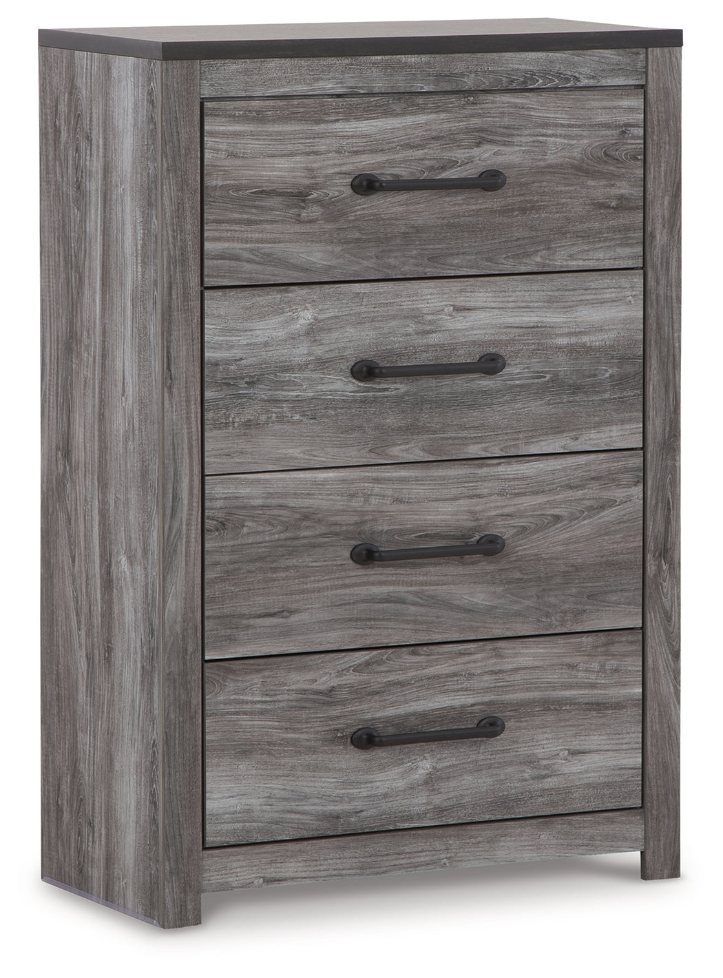 Bronyan King Panel Bed & Dresser & Mirror & Chest & 2 Nightstands