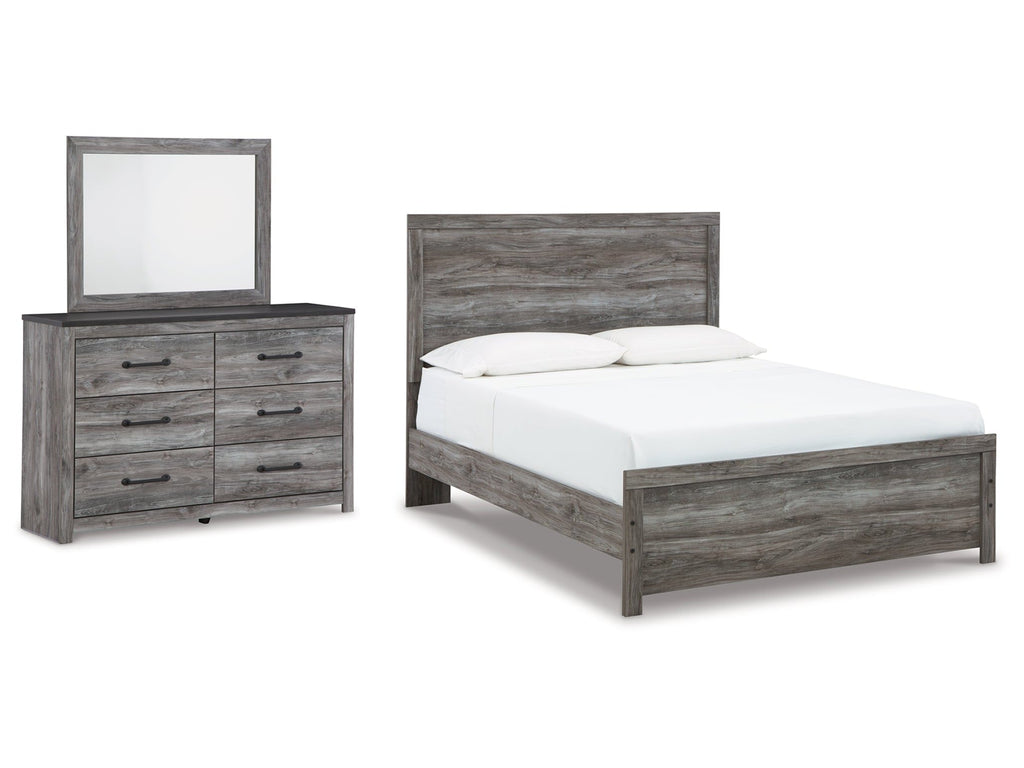 Bronyan Queen Panel Bedroom Set with Dresser and Mirror