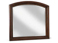 Brookbauer Rustic Brown Bedroom Mirror