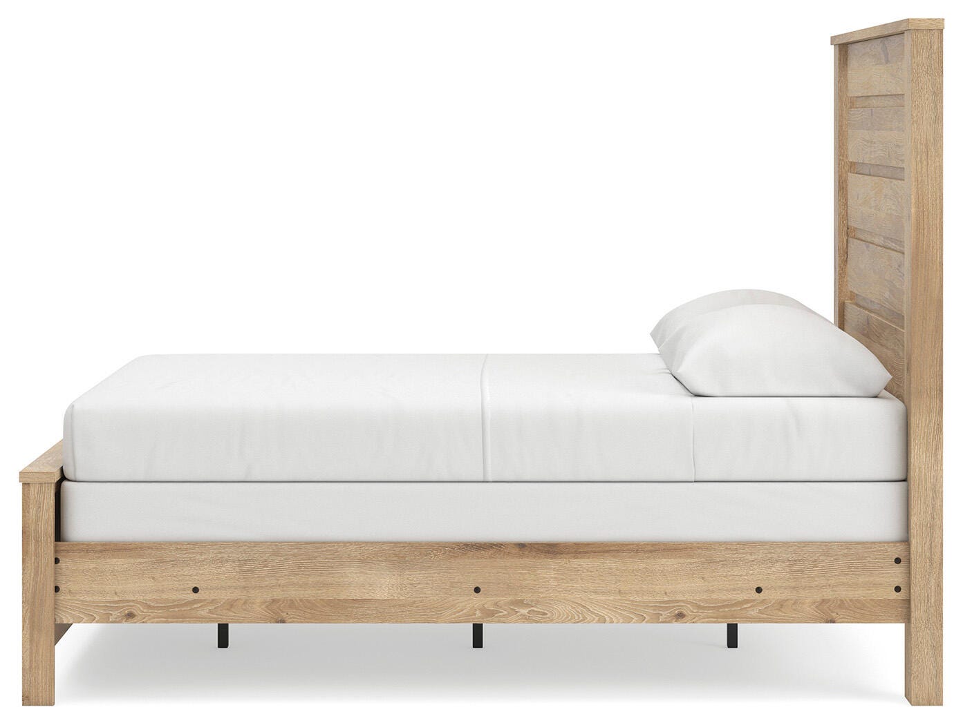 Brozmont Tan Full Panel Bed