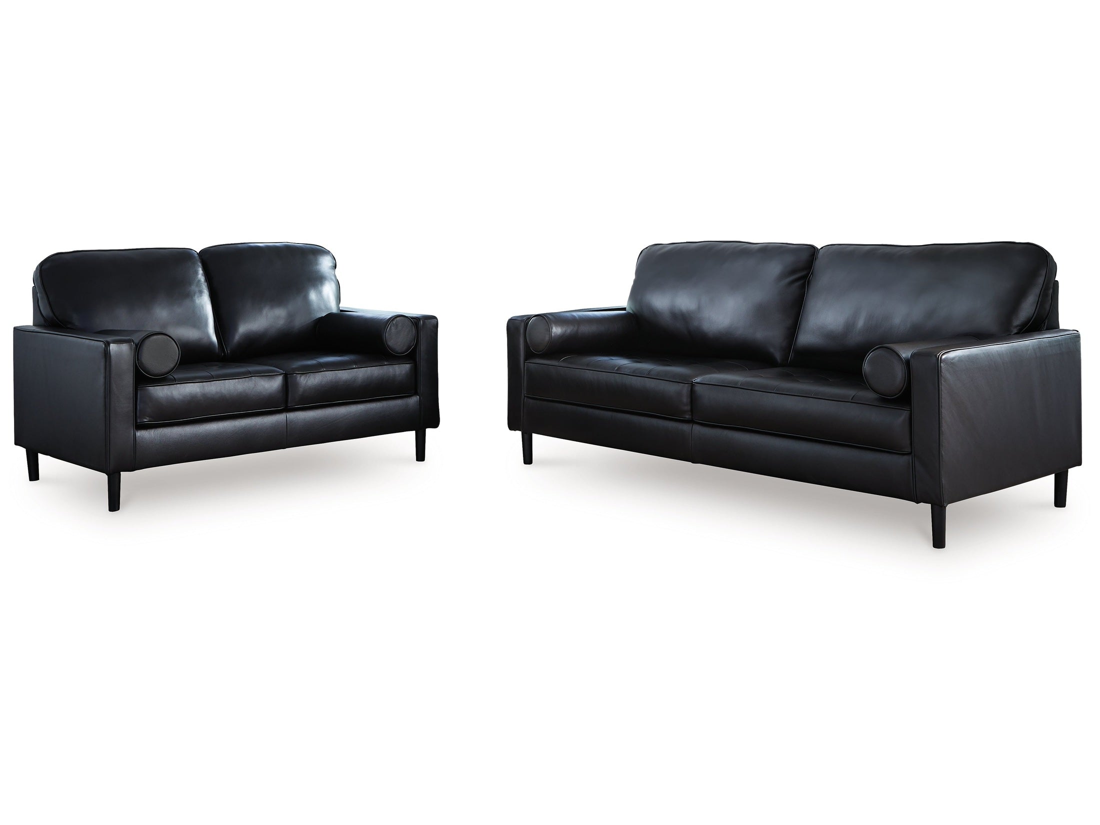 Bryceview Onyx Sofa and Loveseat