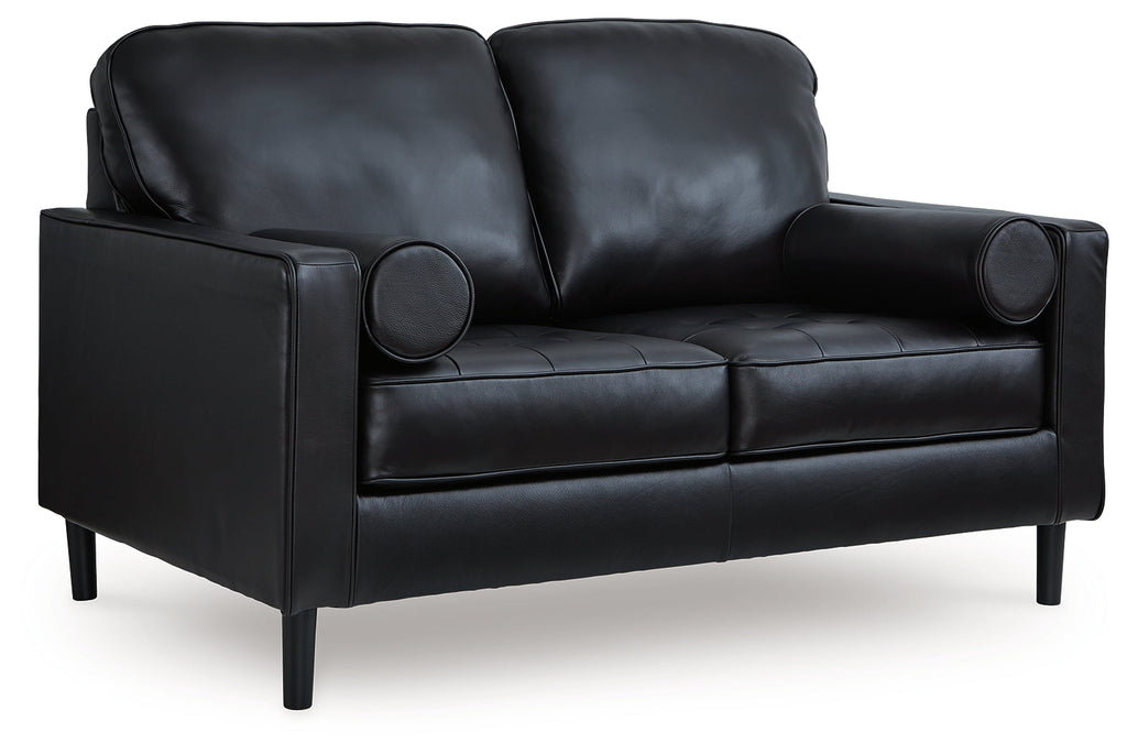 Bryceview Onyx Sofa and Loveseat