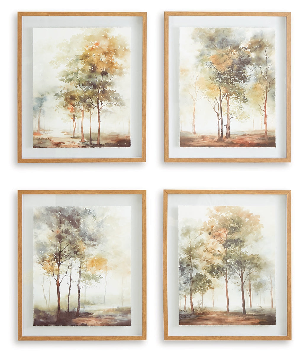 Bryneford Multi Wall Art Set (Set of 4)