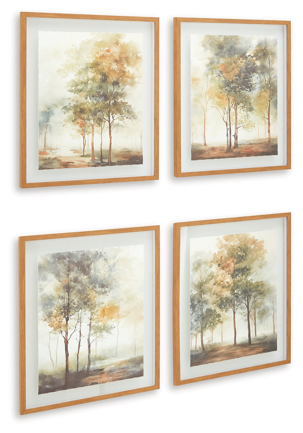 Bryneford Multi Wall Art Set (Set of 4)