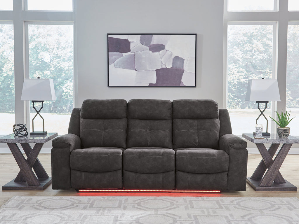Brysonview Charcoal Reclining Sofa