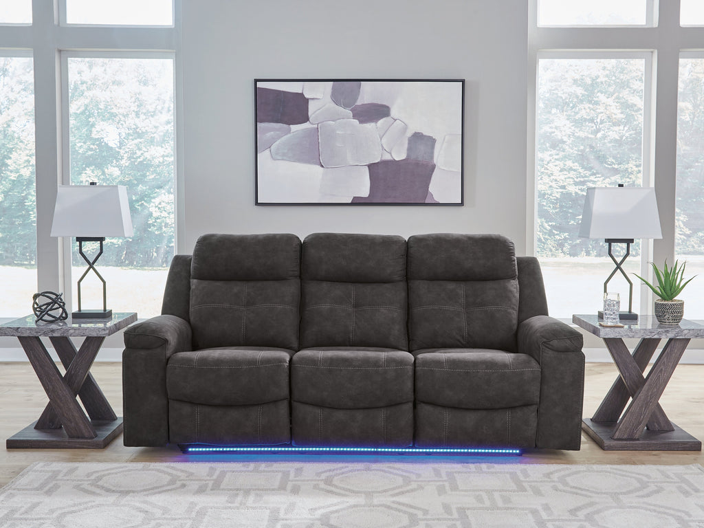 Brysonview Charcoal Reclining Sofa