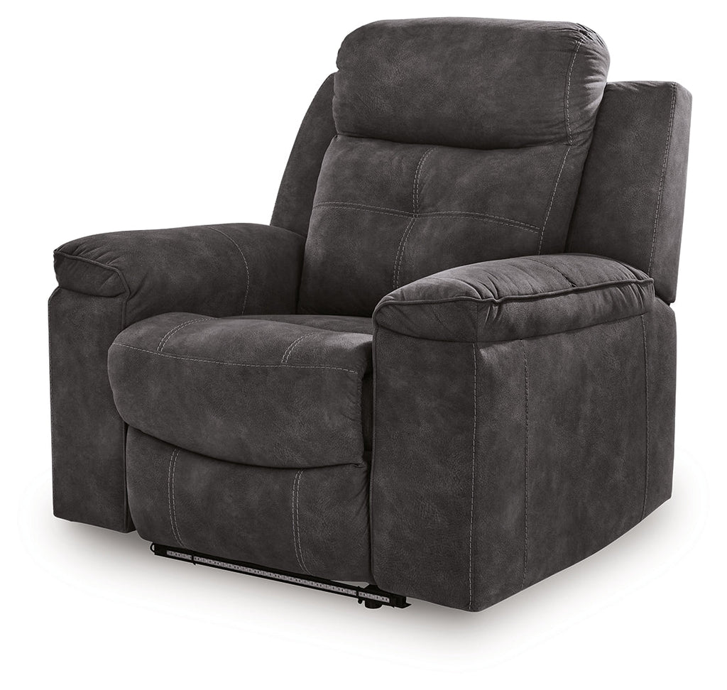 Brysonview Charcoal Zero Wall Recliner